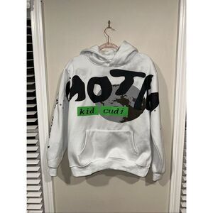 Four Cactus Kid Cudi Hoodie Man on the Moon3 MOTM3 Medium*